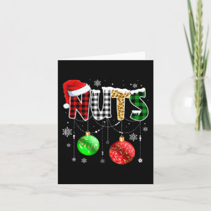 Carte Chemise de Noël Correspondante Couple Famille Chât