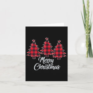 Carte Chemise de Noël Femmes Buffalo Rouge Plaid Chris