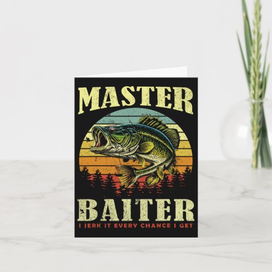 Carte Chemise de pêche Master-Bailleur Funny B Papa (Devant)