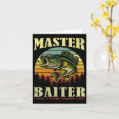 Carte Chemise de pêche Master-Bailleur Funny B Papa (Fleur jaune)