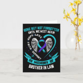 Carte Chemise De Sensibilisation Au Suicide Frère En Dro (Fleur jaune)