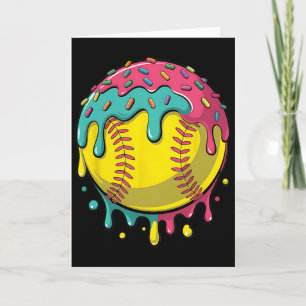 Carte Chemise de softball adolescentes filles softball t