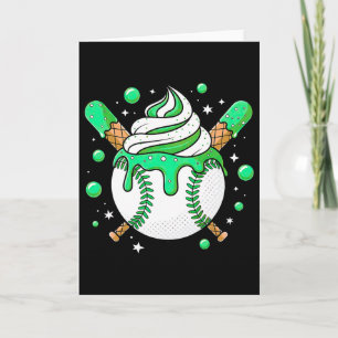 Carte Chemise de truc de Bysebyll de goutte de crème gla