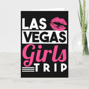 Carte Chemise de voyage pour filles de Las Vegas pour fe
