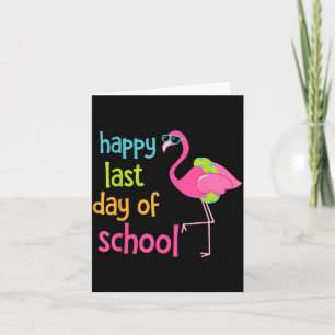 Carte Chemise dernier jour d'école femme Flamingo Été