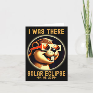 Carte Chemise drôle sarcasme Total Eclipse Solaire Total