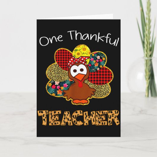 Carte Chemise d'un enseignant reconnaissant drôle et mig (Devant)