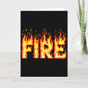 Carte Chemise Flamme de Feu Adulte Enfants Hommes Femmes