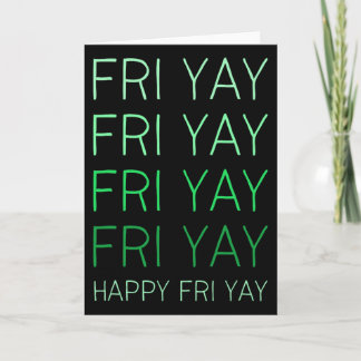 Carte Chemise Fri Yay Cadeaux pour Enseignant et Élève T