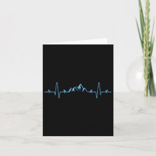 Carte Chemise Heartbeat - Mountain Climbi