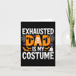 Carte Chemise Homme Papa Épuisé Est Mon Costume Hommes H