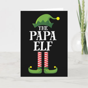Carte Chemise Papa Elf Famille Associée Grand-père Papa