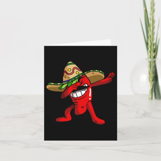 Carte Chemise Piment Dabbing (Devant)