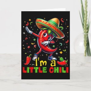 Carte Chemise pour enfants Dabbing Chili Pepper Cinco De