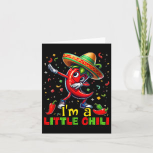 Carte Chemise pour enfants Dabbing Chili Pepper Cinco De