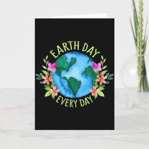 Carte Chemise rétro environnementale pour femmes Earth D