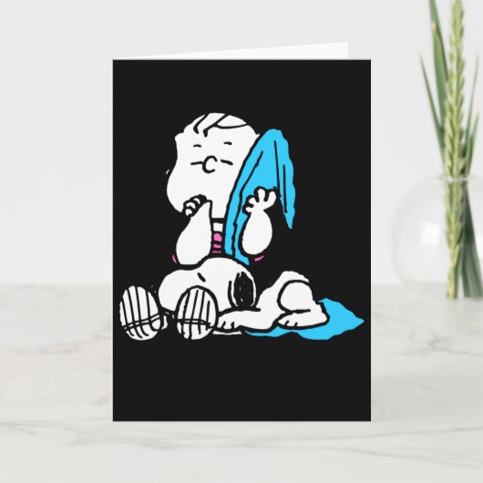 Carte Chemise T Linus Peanuts  (Devant)