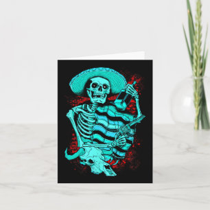Carte Chemise Tequila Squelette Mexicaine Dead Pistolero