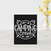 Carte Chemises De Correspondance Camping Pour Camper Fam (Fleur jaune)