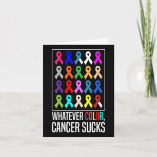 Carte Chemises de sensibilisation au cancer - quelle que