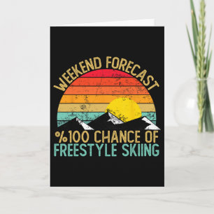 Carte Chemises de ski Freestyle pour prévisions de week-