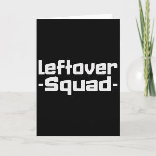 Carte Chemises de Thanksgiving Leftover Squad Tees Homme