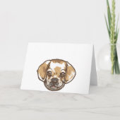 Carte Chemises et cadeaux de Puggle de câlin (Dos)
