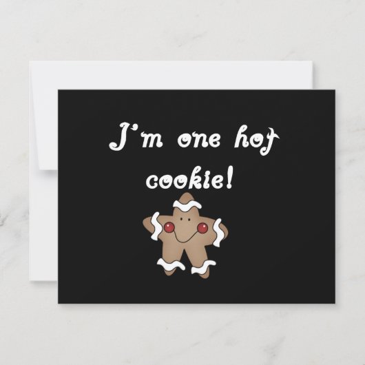 Carte Chemises et cadeaux Hot Cookie (Devant)