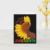 Carte Chemises Juneteenth Femmes Juneteenth Femmes Tourn (Fleur jaune)