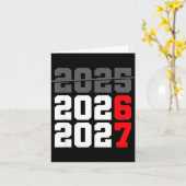 Carte Chemises Nouvel An 2026 67 Six Sept Mème Gen Alpha (Fleur jaune)