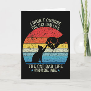 Carte Chemises pour hommes Cat Dad Drôles de Cat Dad pou