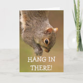 Carte Chemo Support Cute Squirrel (Devant)