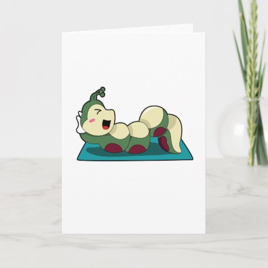 Carte Chenille au entraînement de remise en forme (Devant)