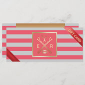 Carte Chèques-cadeaux | Salon de beauté moderne Coral Gr (Devant / Derrière)