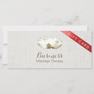 Carte Chèques-cadeaux Salon de Lotus Therapy & SPA