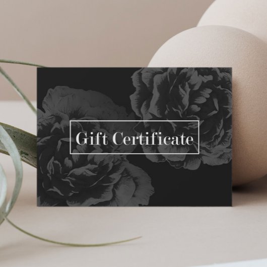 Carte Chèques-cadeaux | Vintage Floral Salon Spa