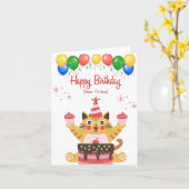 Carte Cher ami Heartfeel Birthday Card (Fleur jaune)