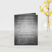 Carte Cher bon Père Noël (Fleur jaune)