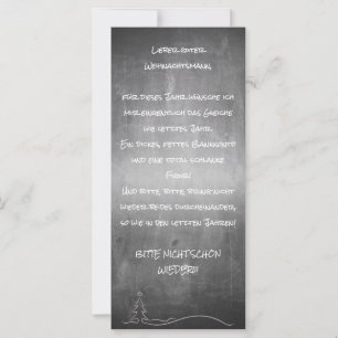 Carte Cher bon Père Noël