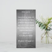 Carte Cher bon Père Noël (Debout devant)