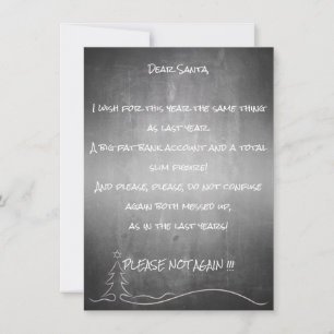 Carte Cher bon Santa