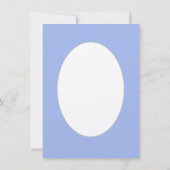 Carte Cher bonhomme blanc (Dos)