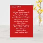 Carte Cher papa fête des pères hommage (Fleur jaune)