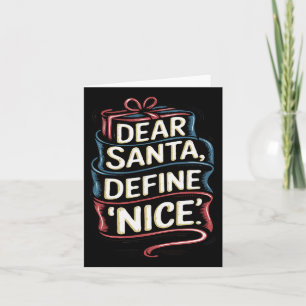 Carte Cher Père Noël Définir Nice Noël