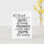 Carte Chercher ce qui compte (Fleur jaune)