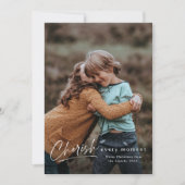 Carte Chercher chaque instant 2 photo Noël de Noël (Devant)