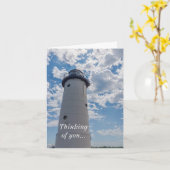 Carte Chercher Le Phare Manistee Penser À Vous (Fleur jaune)