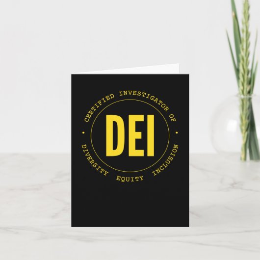 Carte Chercheur Certifié De Dei Diversity Equity Inc (Devant)