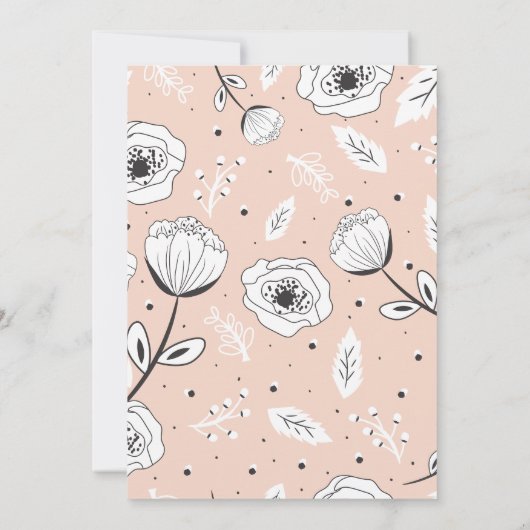 Carte Chère maman, je t'aime main en train de laisser la (Dos)