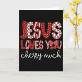 Carte Cherry And Bows Cute Cherry Love You Cherry Much V (Fleur jaune)